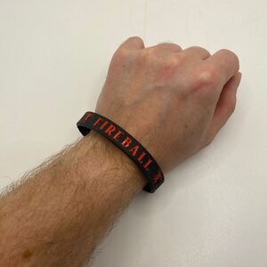 Fireball Cinnamon Whisky Bracelet‎ Silicone Wristband